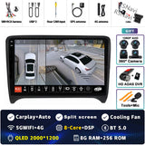 Android 15 GPS Multimedia Stereo for Audi TT MK2 2006-2012