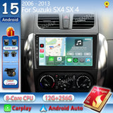 2K QLED Android 15 Multimedia Head Unit for Suzuki SX4 2006-2013 Android Head Unit RSNAVI