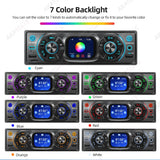 1Din Bluetooth MP3 Car Stereo Player Universal Fit