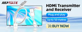 Wireless HDMI Transmitter Video Receiver Universal Car Interior Accessory AKAMATE