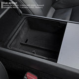 for Tesla New Model Y Launch Juniper 2025 and 3 Highland 2024 Console Armrest Storage Organizer Interior Storage Box Accessorie