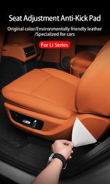 For Li Lixiang L7 L8 L9 2022 2023 Car seat adjustment On both sides Anti kick pad protective sticker for lixiang Car Interior