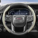 Breathable Perforated Leather Cover for GMC