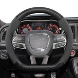 Suede Carbon Fiber Cover for Dodge Ram Car Interior Accessory Hocasen