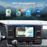 9-Inch QLED Android Head Unit for VW Caravelle 6 T6 2015–2020 Android Head Unit RSNAVI