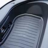 Trunk Mat for 2024 Tesla Model 3+ Highland TPE Piano Key Style Front Rear Trunk Frunk Storage Waterproof Protective Pad Car I
