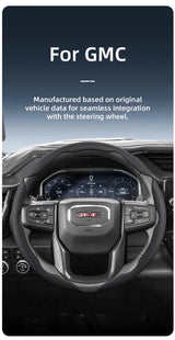 Breathable Perforated Leather Cover for GMC Car Interior Accessory Hocasen
