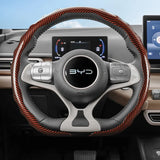 Snap-On Wave-Shaped Steering Cover for BYD Atto 3