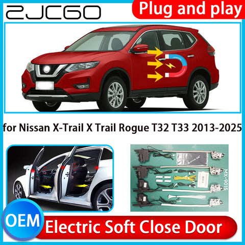 Electric Soft Close Door System for Nissan X-Trail 2013–2025 Car Interior Accessory ZJCGO