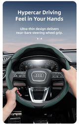 Breathable Leather Wheel Cover for Audi A4 A5 A6