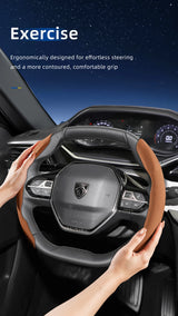 Sports Suede Steering Cover for Peugeot 208 3008