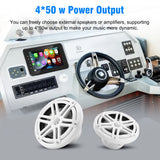 8-Inch Waterproof Marine Multimedia Player for Marine/ATV/UTV