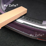 For Leapmotor B10 2025 2026 Car Stainless Trunk Scuff Plate Decoration Cover Trunk Threshold Protection Sticker Accessories C