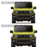 Black LED Projector Headlights for Suzuki Jimny 2019 Headlight Assembly VLAND