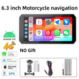 6.3 Inch Waterproof Motorcycle GPS with CarPlay Auto