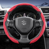Suzuki Suede Sport Split Snap-On Steering Cover