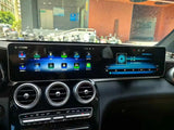 24.6-inch Dual Touch Screen Android 13 System for Mercedes GLC/C-Class Android Head Unit Aotsr