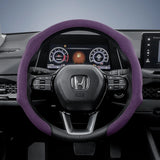 Suede Snap-On Steering Wheel Cover for Honda Civic