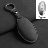 Suede Car Key Case Cover For Rising Auto R7 F7 ER6 Car Key Shell Accessories