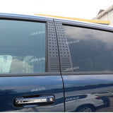 Window Cover Trim Black Aluminum for Dodge Ram 1500