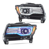 Vland Head lights W/ Anim. for Jeep Grand Cherokee 2011