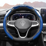 Carbon Fiber Wheel Cover Snap-On for VW Golf Tiguan