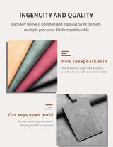 Car Remote Key Case Cover for Onvo L60 and L90