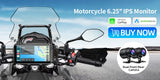 5 Inch Wireless CarPlay GPS Navigator for Motorcycles Android Head Unit AKAMATE