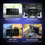 Motorcycle GPS with CarPlay TPMS for Universal Moto