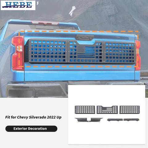 Door Extension Guard Shelf for Silverado 2022-2026 Car Interior Accessory HEBE
