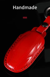 Leather Key Protector Cover for Tesla Model 3