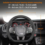 Suede Carbon Fiber Cover for Dodge Ram