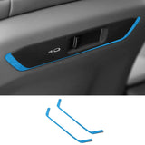 Front Seat Rear Panel Decoration Cover Trim Stickers for BMW X3 G485 G48 Car Interior Accessory OEM
