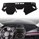 Custom Fit Dashboard Cover for Subaru XV Crosstrek 2018–2022 Dashboard Mat CATUSIKI
