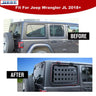 Rear Window Rack for Jeep Wrangler JL 4-Door 18+