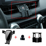 Screen-Mounted Stable Phone Holder for Toyota RAV4 2019–2024