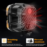 4/6/7pcs LED Work Light Bar For Car Jeep Truck Pickup Boat Suv Off Road Amber Drl 12v Led Head Lamp Fog Light Car Accessories