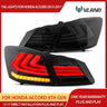 LED Tail Lights Sequential Signal Honda Accord 13-17