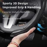 Carbon Fiber Texture Steering Cover for Infiniti Car Interior Accessory Hocasen