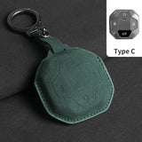 Suede Car Key Case Cover for Jetour T2 Traveler 2023, 2024