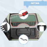 Tailgate Window Sill Storage Box for Mitsubishi Pajero 2007-2021