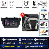 Android 15 Multimedia Stereo for Toyota Prius V 2012–2017