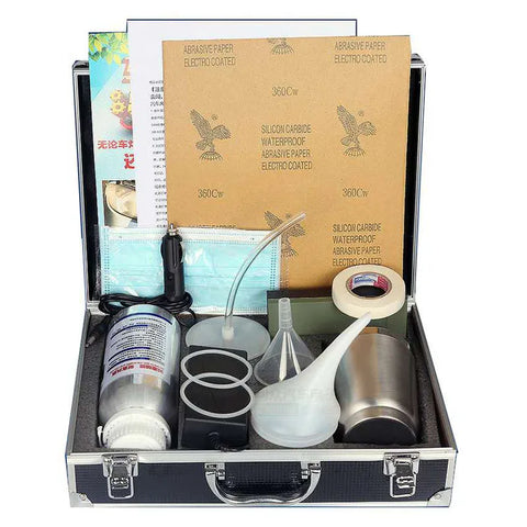 Car Headlight Chemical Polishing Kit for Restoration and Scratch Removal Dashcam Accessories JOIGVFN Set 1 Toolbox Russian Fe