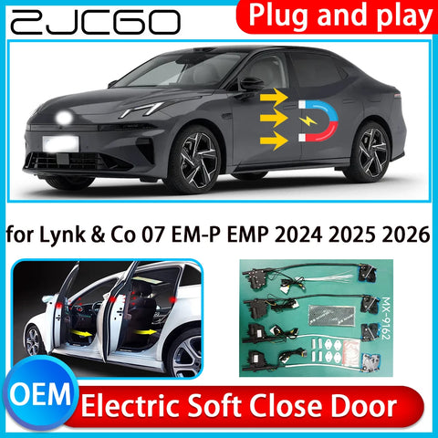 Electric Soft Close Door Kit for Lynk & Co 07 EM-P 2024–2026 Car Interior Accessory ZJCGO Default Title