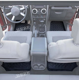 Waterproof TPE Floor Mats for Jeep Wrangler JK 2007-2017