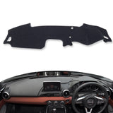 Custom Fit Dashboard Cover Mat for Mazda MX-5 Miata 2015–2023 Dashboard Mat CATUSIKI Right Rudder
