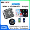 2IN1 Wireless CarPlay Adapter for Universal Vehicle