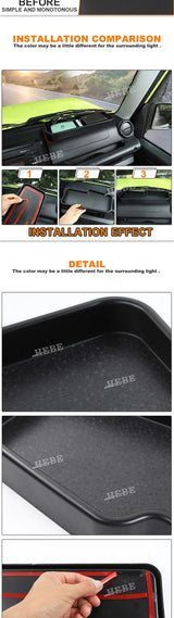 Center Console Storage Tray for Suzuki Jimny 2019 Car Interior Accessory HEBE