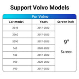 Wireless CarPlay Android Auto Interface for Volvo S60 2015–2018 CarPlay Retrofit Module ANYFAR
