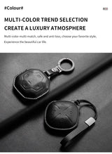 Leather Car Key Case Cover Shell For Chery Jetour Genesis X90 X70 X95 Traveller T2 Dashing X-1 Plus DTC IDM Protection Keychain